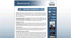 Desktop Screenshot of frontcatch.com